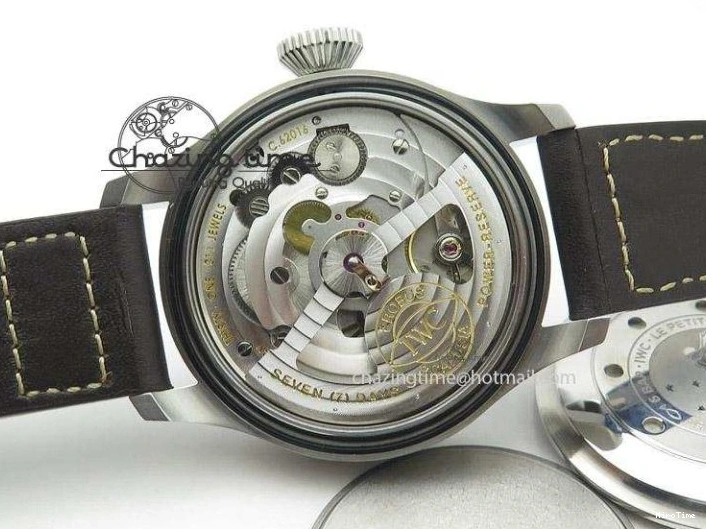 MIROTIME 0123 Refined Big Pilot IW500908 ZF 1:1 Best Edition Le Petit Prince On Brown Leather Strap A521111 V 7247